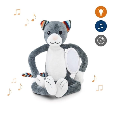 Zazu KATIE Lampka Nocna Pluszowy Kot