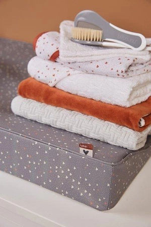 bebe-jou Chusteczki bambusowo-muślinowe 32 x 32cm (3 szt.) Hearts 3053061