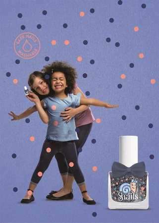 Lakier do paznokci dla dzieci Snails - Confetti