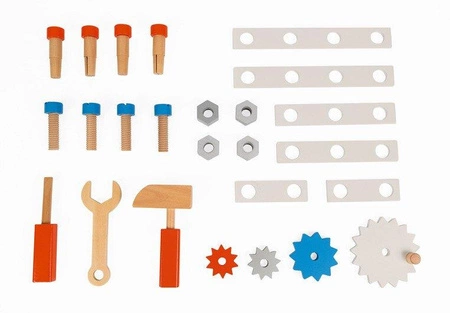 Wózek warsztat magnetyczny z narzędziami Brico ‘Kids, Janod