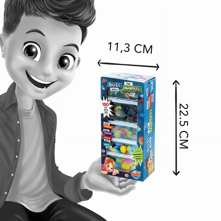 Szklane kamyczki - 150 szt. PM859