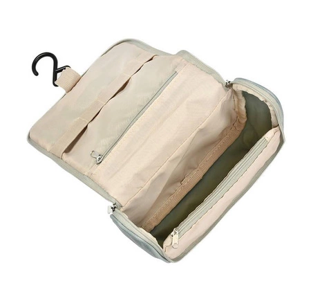 Beaba Kosmetyczka z 9 akcesoriami do pielęgnacji niemowląt Sage green