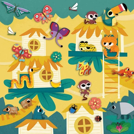 Zestaw kreatywny Naklejki i ozdoby My arts & crafts 5+, Janod