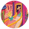 Puzzle tekturowe ZAMEK KSIĘŻNICZKI 54 el.DJ07246