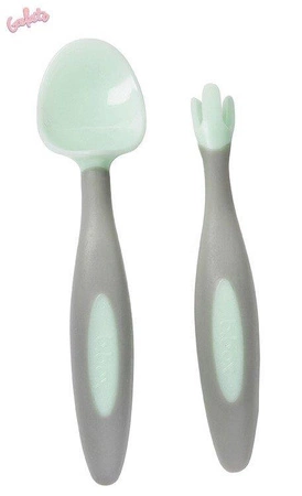 Pierwsze sztućce BLW dla niemowląt, Gelato Pistachio, b.box