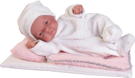 Lalka Pitu z pościelą i ubrankami Antonio Juan 84094