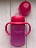 B-Thermo Butelka 150ml szkło/silikon Róż