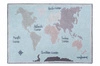 Dywan bawełniany Vintage Map 140x200 cm Lorena Canals