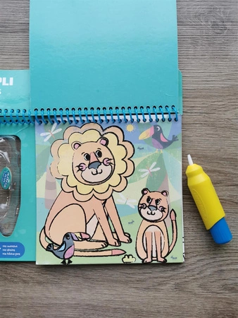 Kolorowanka wodna Apli Kids - Morze