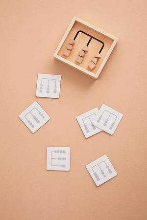 Kids Concept Drewniana Tablica Do Sortowania Kształty i Kolory