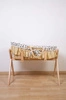 Childhome Kosz mojżesza Boho z materacykiem + Pokrowiec Jersey Leopard