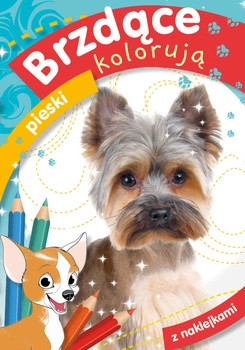 Pieski. Brzdące kolorują