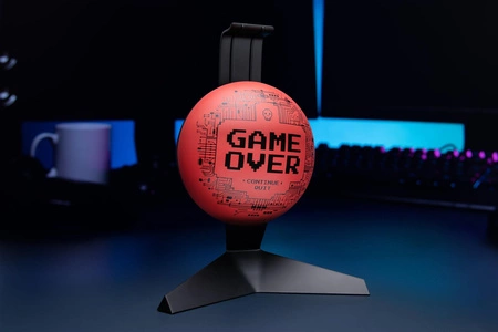 Lampka - stojak na słuchawki Game Over