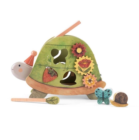 Zabawka aktywizująca żółw TRZY MAŁE KRÓLIKI 678114