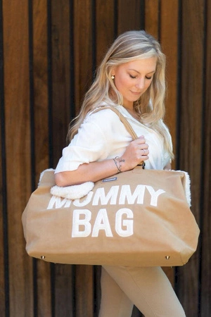 Childhome Torba Mommy Bag Suede-look