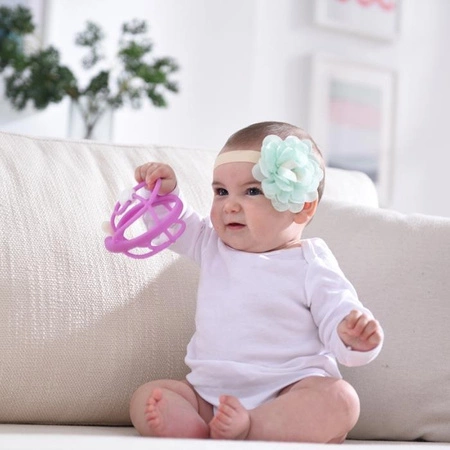 Mombella Gryzak z Grzechotką Ślimak Deluxe