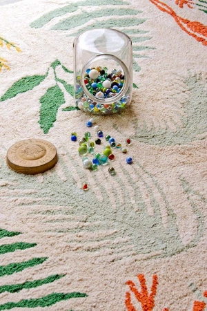 Dywan Bawełniany Botanic Plants Maxi Rugs, 200x300 cm, Lorena Canals