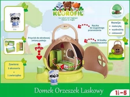 Domek Orzeszek Laskowy Klorofil