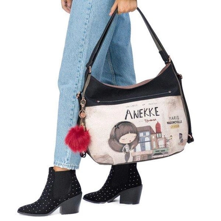Torebka hobo, plecak, 2w1, seria Couture | Anekke®