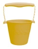 Składane wiaderko do wody i piasku Scrunch Bucket - Musztardowy