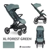 Easywalker Jackey XL Przestronny, samoskładający się wózek spacerowy z kołami XL Forest Green
