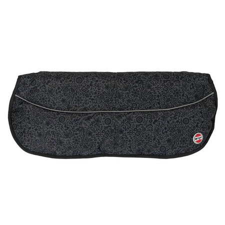 Lodger Wodoodporna mufka do wózka grafitowa Taslon Pigeon