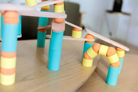 OPPI Kreatywny zestaw konstrukcyjny Stix 108 elementów 2+