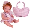 Lalka Toneta z torbą w kratkę Antonio Juan 60353