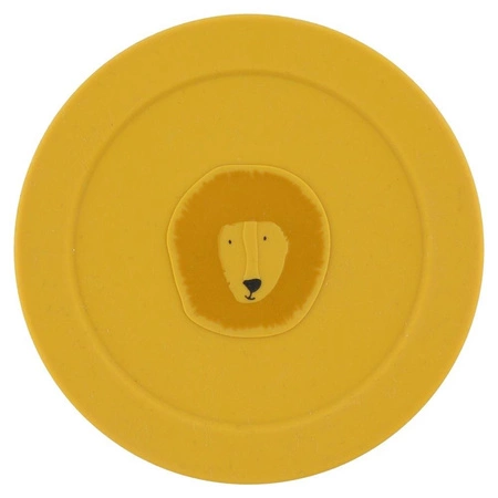 Silikonowy pojemnik na przekąski z pokrywką - Lew