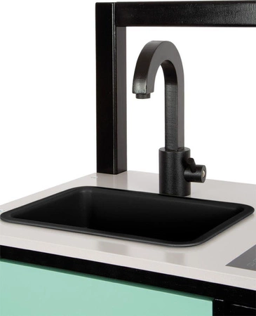 Drewniana kuchnia dla dzieci Black Industrial Small Foot 12433