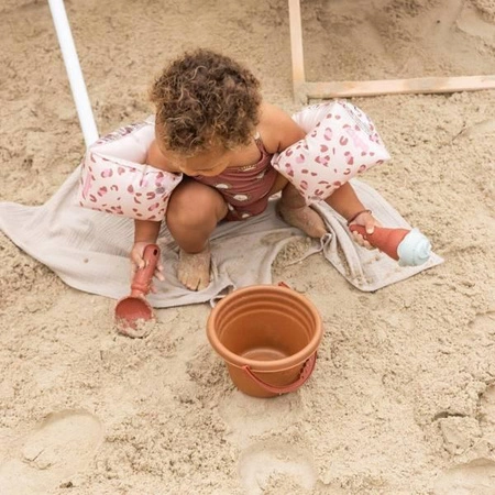 The Swim Essentials Rękawki do pływania 0-2 lata Old Pink Leopard 2020SE496