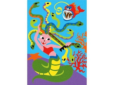 Album do kolorowania piaskiem Potwory 5l+ SABBIARELLI