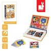 Magnetyczna układanka Puzzle zwierzątka Magnetibook, Janod