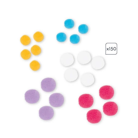 Zestaw kreatywny Pompony My arts & crafts 3+, Janod