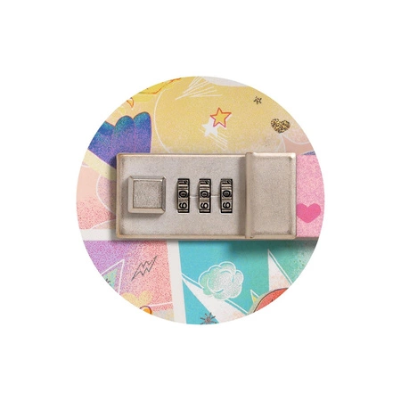 Sekretny pamiętnik z zapięciem na kod LAM DD03619