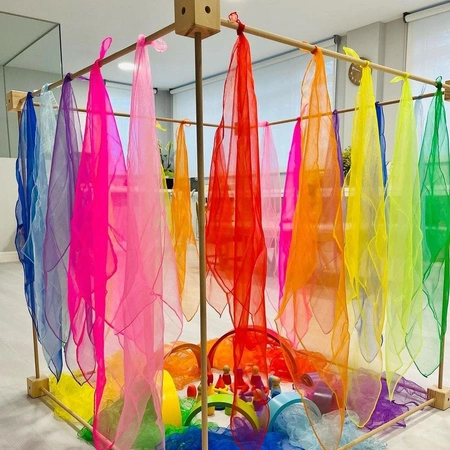 Drewniane klocki konstrukcyjne Trigonos Cubic - 20 el.