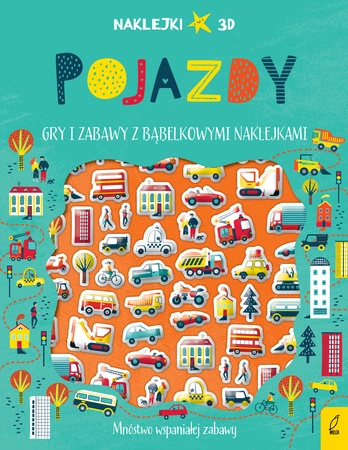 Pojazdy. Wypukłe naklejki