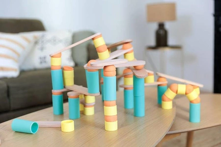 OPPI Kreatywny zestaw konstrukcyjny Stix 108 elementów 2+