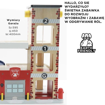 Garaż straży pożarnej i ratownictwa Le Toy Van