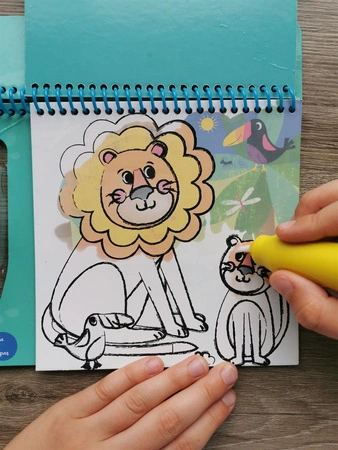 Kolorowanka wodna Apli Kids - Morze