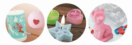 Buki zestaw do robienia świec sojowych zestaw kreatywny studio