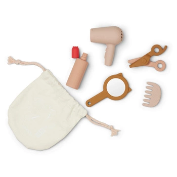 SILIKONOWY ZESTAW MŁODEGO FRYZJERA WHITNEY ROSE MULTI MIX LIEWOOD