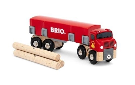 BRIO World Ciężarówka Do Transportu Drewna
