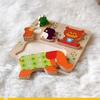 Drewn. puzzle przestrz. PIRAMIDA ZWIERZĄT DJ01056