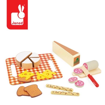 Zestaw francuskich przekąsek deska serów i wędlin 3+, Janod