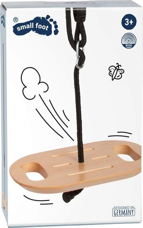 Huśtawka ogrodowa dla dzieci Dysk z uchwytami Black Line Small Foot 12408 zabawy w ogrodzie