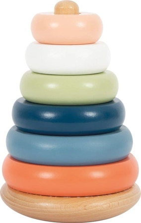 Układanka drewniana na paliku dla dzieci Arktyka Small Foot 12444