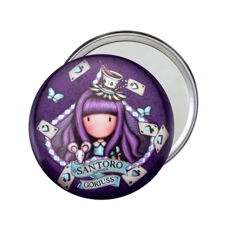 Kompaktowe Lusterko - Gorjuss - Wonderland - A Little More Tea