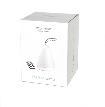 Latarenka Lampka z Pilotem Biała Rabbit&Friends