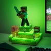 Lampka - diorama Minecraft Steve (wysokość: 30 cm)